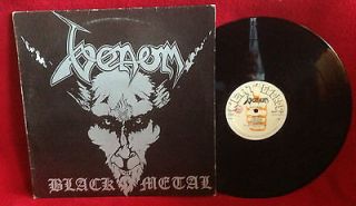 Venom Black Metal LP Record Italy Neat Records