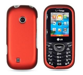   RED Cell Phone Cover for Verizon LG COSMOS 2 II VN251 Protector CASE