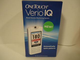 OneTouch Verio IQ Blood Glucose Monitoring System BNIP Meter