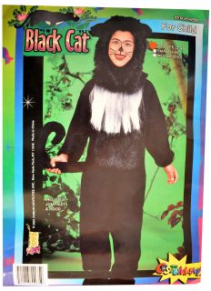 BLACK CAT Halloween jumpsuit COSTUME ~ size toddler 2 4 infant child 