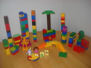 Lego Duplo Dora Boots Playground Tree Blocks Lot Swiper Issa Blok