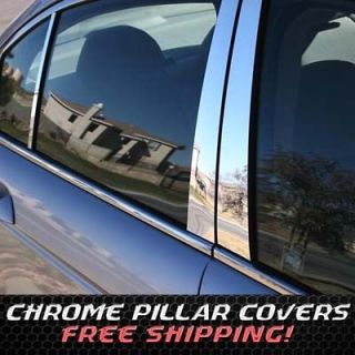 99 05 BMW 3 series CHROME B Pillar covers E46 ss post window mirror 