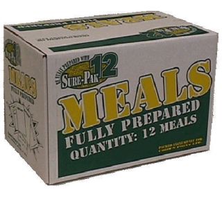    Pak 12 Meals Ready to Eat MRE Camping Military Survival Boat in Date