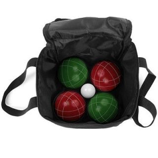 Full Size Premium Bocce Set with Easy Carry Nylon Bag   Great for 