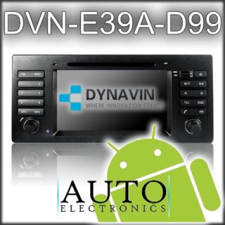   E39A ANDROID DVD/Navigation​/Bluetooth for BMW E39 5 Series / E53 X5