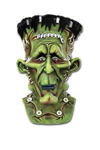 Transylmaniac Frankenstein Latex Halloween Costume Mask