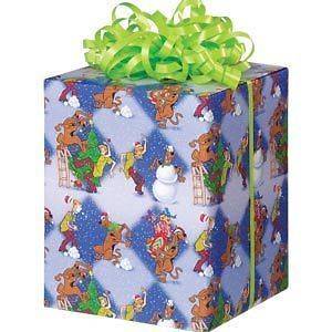 SCOOBY DOO WRAPPING PAPER / GIFT WRAP 32 SQ FT