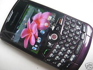 PURPLE / PINK BLACKBERRY CURVE 8330 SPRINT NEW HOUSING + CAR AND HOME 