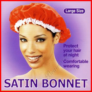 Annie SATIN BONNET Protect your hair at night   Large Size