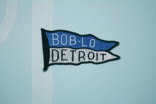   Island Michigan Amusement park embroidered patch   Bob lo   penant