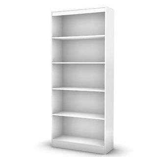 South Shore Collection 5 Shelf Bookcase Book Case Shelves Storage 