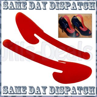 NEW RED SHOE TREE BOOT SHAPER STRETCHER FITS ALL SIZE LADIES MENS 