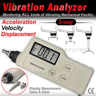   Sensor Meter Tester Vibrometer Analyzer Acceleration Handheld