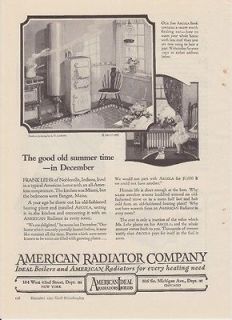   Home Decor L. CARROLL American Radiator Steam Cast Iron Original AD