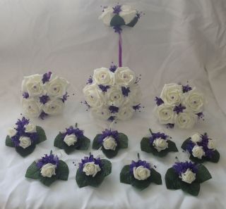 Hand Made Wedding Flowers   SALE Posy, Bouquet, Package, Many Colours 
