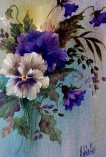 Bob Ross Painting Packet~Floral~​Pansies