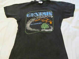 Vintage 70s Genesis Concert T Shirt Size Large