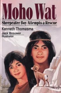Moho Wat Sheepeater Boy Attempts a Rescue by Kenneth Thomasma 1994 