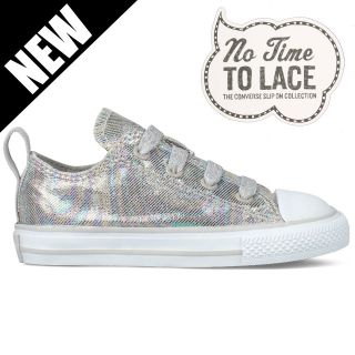CONVERSE Chuck Taylor All Star Stretch Lace Ox (Infant) Trainer 