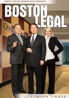Boston Legal   Season 3 DVD, 2009, 7 Disc Set