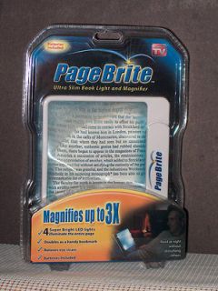PAGE BRITE BOOK LIGHT AND MAGNIFIER NIP