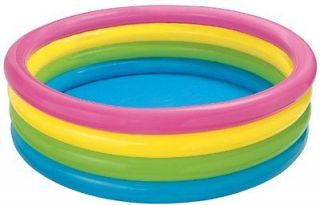 NEW Large Sunset Glow Inflatable Pool 66 x 18