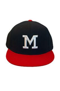 1953 Milwaukee Braves Fitted Baseball Cap Hat High Profile NWT 