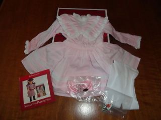 AMERICAN GIRL NELLIE SPRING PARTY DRESS RETIRED NEW IN BOX