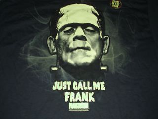 Frankenstein T shirt Boris Karloff Halloween Universal Studios 