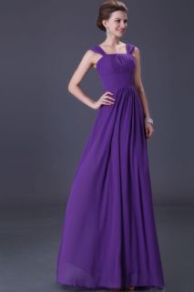   Long Chiffon Formal Prom Gown Bridesmaid Evening Party Dress IN 8SIZE