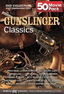 Gunslinger Classic 50 Movie Pack DVD, 2005, 12 Disc Set