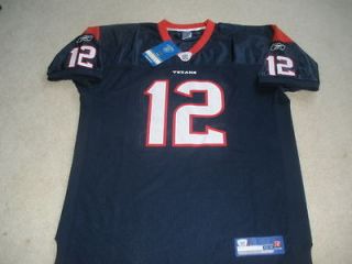 Newly listed Jacoby JONES #12 Houston Texans Authentic Jersey Sz 50 