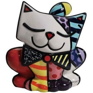 Cat Cookie Jar by Romero Britto 22011 New Westland Giftware FREE SHIP