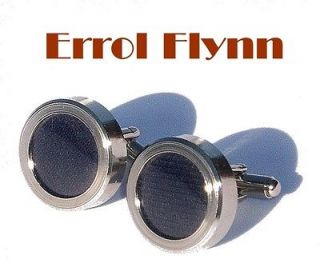 Errol Flynn Screen Used Movie Silver River prop material Cuff Links