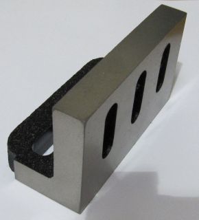 RDGTOOLS PRECISION 100MM X 60MM X 50MM ANGLE PLATE FOR MINI LATHES OR 