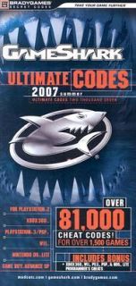 Gameshark Ultimate Codes 2 by Brady Games Staff 2007, Paperback