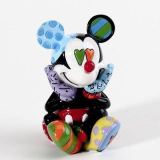 Disney Romero Britto Mickey Mouse Miniature Figurine ~ 4026292