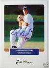 2002 Upper Deck Jonathan Broxton Dodgers Royals Rookie RC