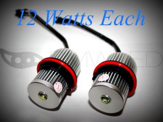 10W Angel Eyes LED Bulbs For BMW E39 E53 E61 E64 E65 E66