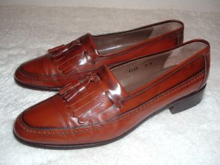 Mario Bruni Kiltie Tassle Roman Loafer Fashion Footwear Dress Mens 