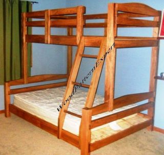 BUNK BED Paper Patterns BUILD KING OVER QUEEN OVER FULL OVER TWIN Easy 