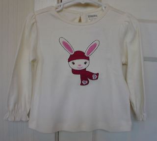   GYMBOREE Girls Alpine Sweetie Snow Bunny Top/Shirt 18 24 M/Months NWT