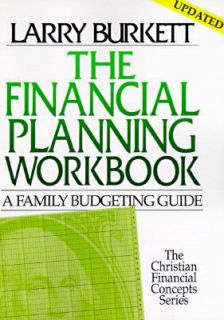 Financial Planning Workbook by Larry Burkett 1990, Paperback