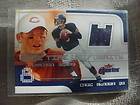FLEER GAME TIME CADE MCNOWN GAME WORN JERSEY 2001 CHICAGO BEARS