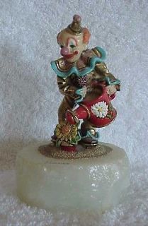 Ron Lee Limited Ed Clown Sculpture Sunflower Signed & Numbered L154 