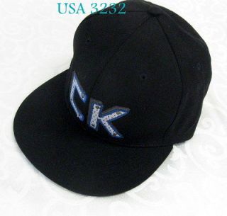 CALVIN KLEIN CK 男性黑色休闲运动帽子 Man Baseball Cap 