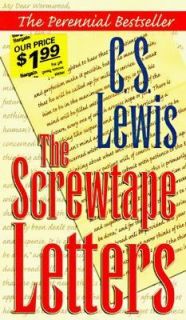 The Screwtape Letters by C. S. Lewis 1992, Paperback