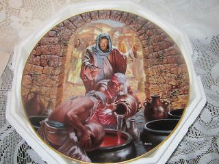   Miracles of Christ Plate Collection   WEDDING AT CANA  by Weistling