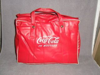 Vintage Mid Century Coke Coka Cola Insulated Soft Cooler *RARE*