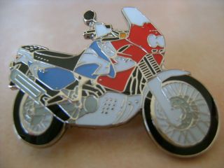 Honda Africa Twin 750 Red White and Blue Hat Pin Lapel Pin